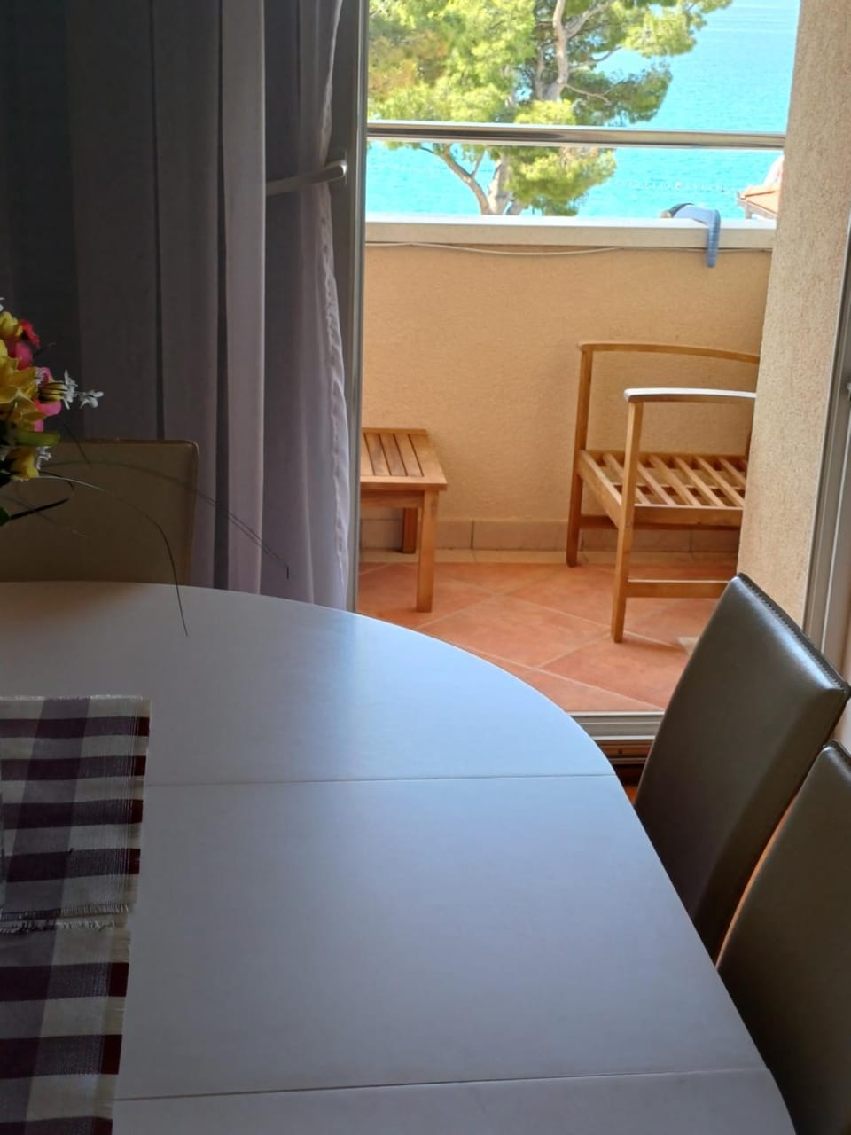 Apartman Magdalena Galileo sa pogledom na more i plazu Apartment in Makarska