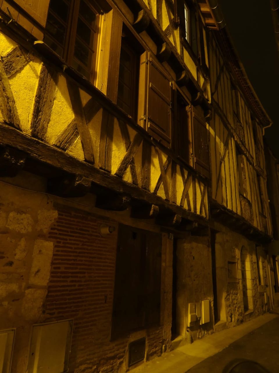Facade/entrance, Night, Autumn