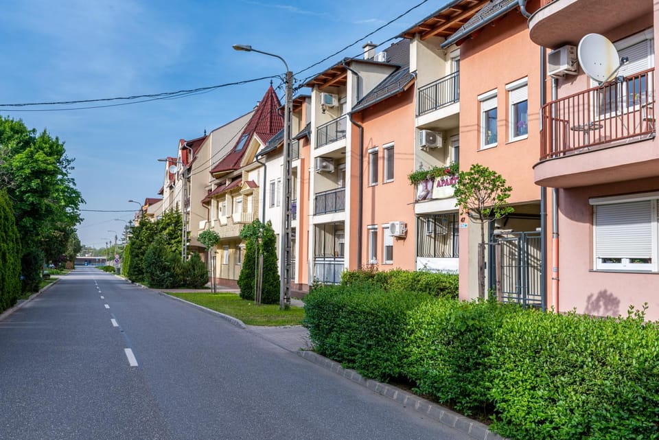 Spring, Day, Neighbourhood, City view, Street view