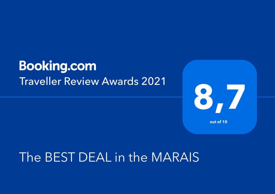 The BEST DEAL in the MARAIS - 1Bedroom Apt - 45m2 Apartment in Paris