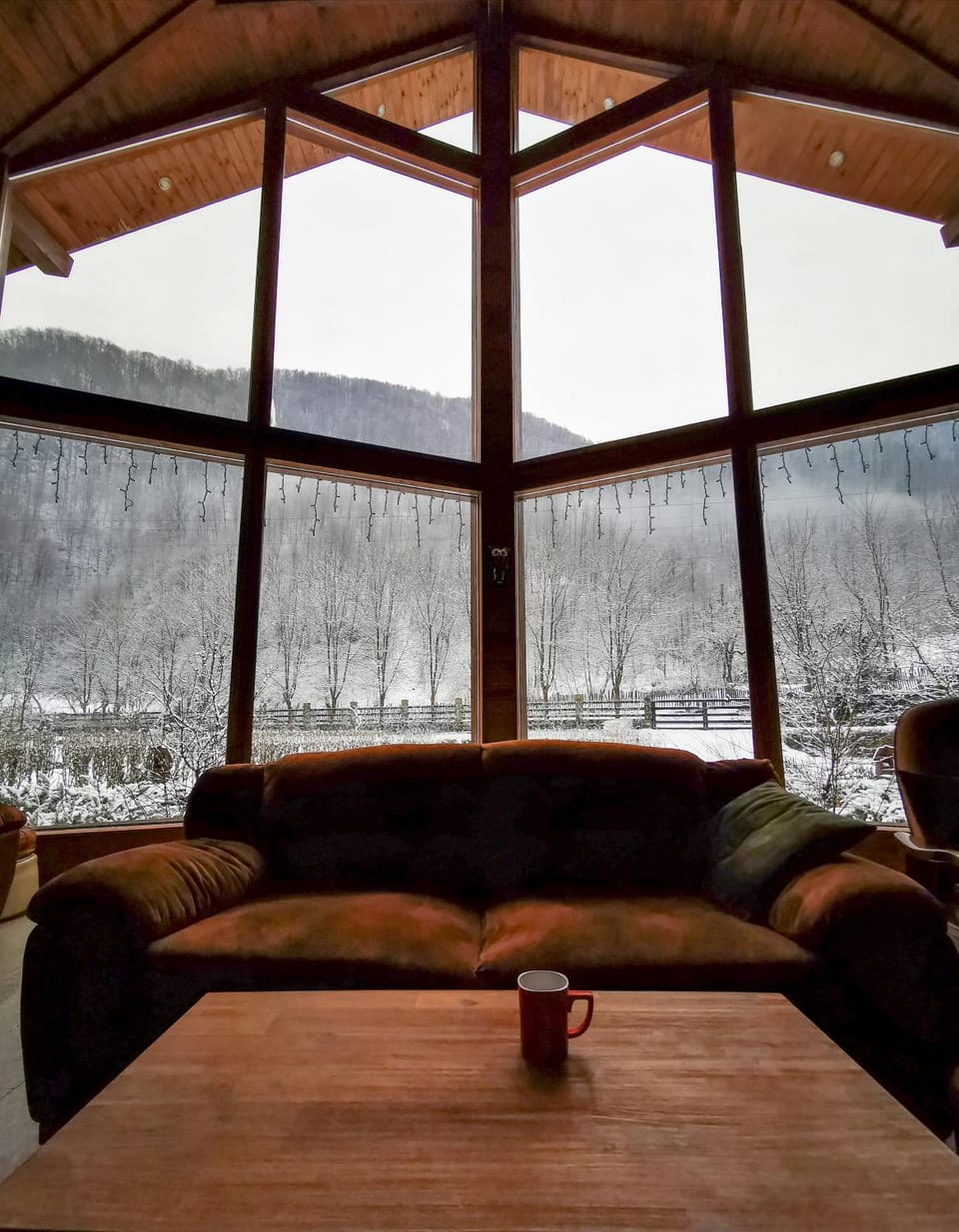 Property building, Winter, View (from property/room), Garden view, Mountain view, Street view, Inner courtyard view