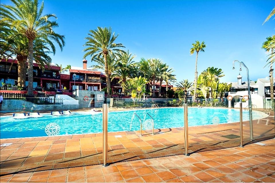 TOP 2 Sun Club bungalow terraza House in Maspalomas