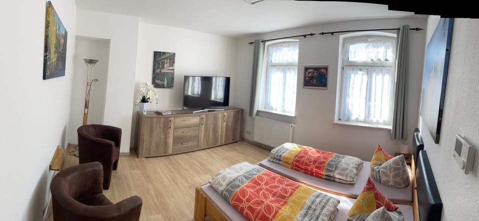 Living room, Bedroom