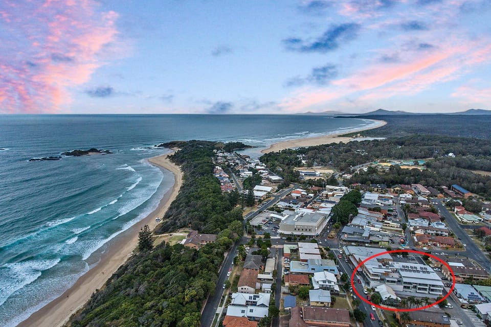 Property building, Beach