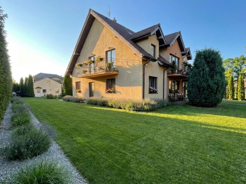 Property building, Garden view