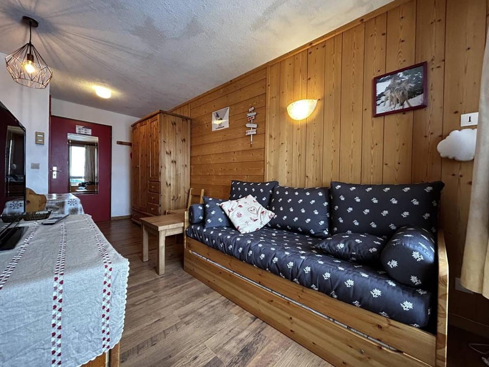 Appartement cosy 5 pers à Plagne Soleil avec WIFI - FR-1-351-68 Apartment in Mâcot-la-Plagne
