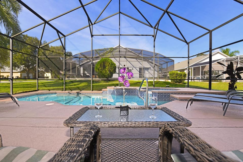 5BR Golden Pond Resort Family Villa with Pool Near Disney House in Four Corners