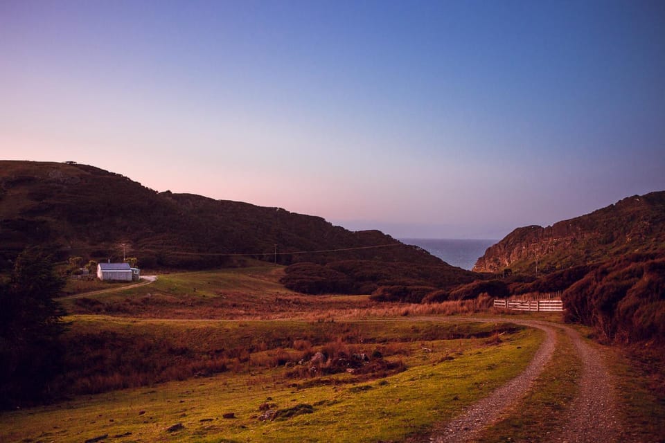 Natural landscape, Hiking, Sunset