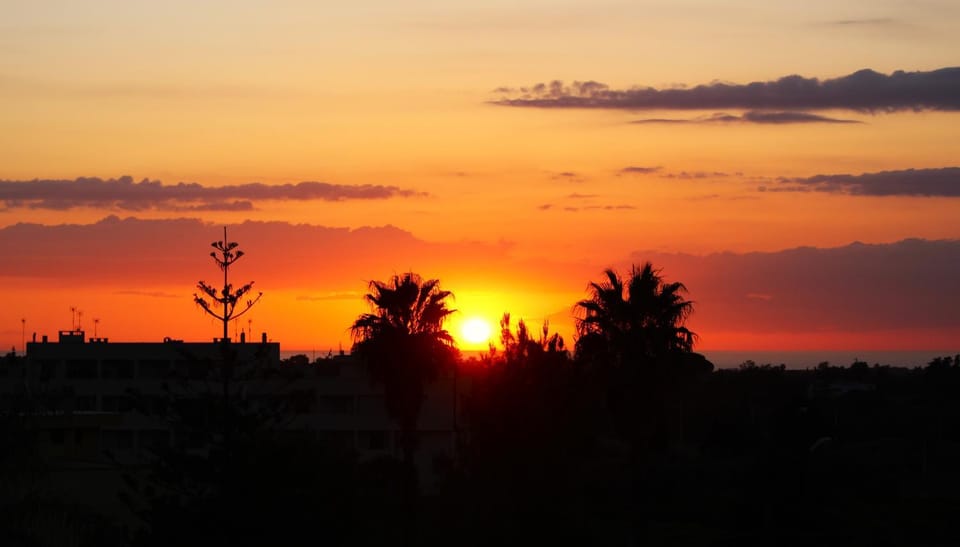 Solarium, Sunset