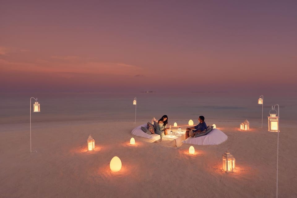 Night, Food and drinks, Beach, Dinner, Sunset