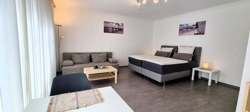 Bed, Living room, Photo of the whole room, Bedroom