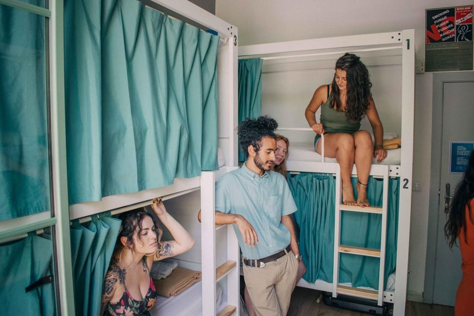 People, bunk bed