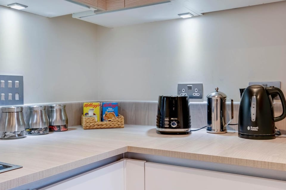 Coffee/tea facilities, Kitchen or kitchenette, toaster, kitchen