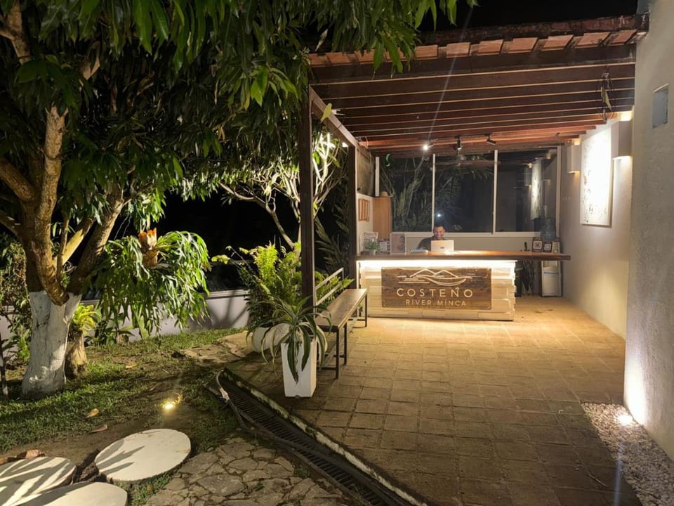 Patio, Night, Garden, Lobby or reception, Garden view