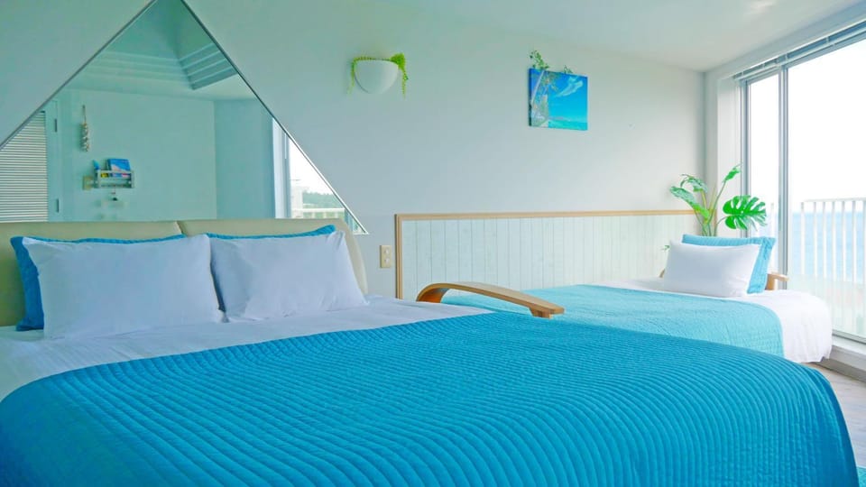 Bedroom, Sea view