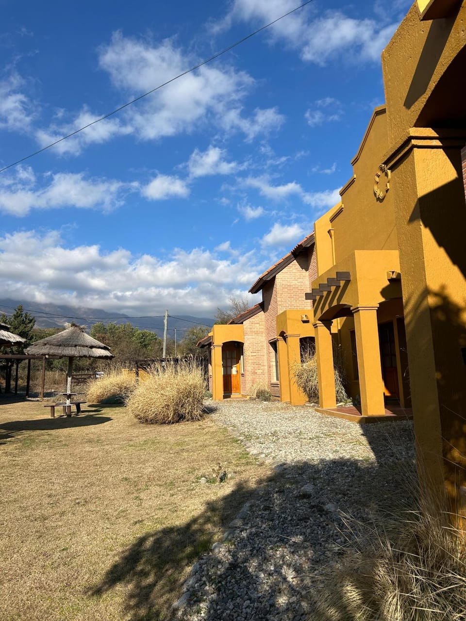 Property building, Natural landscape, Mountain view