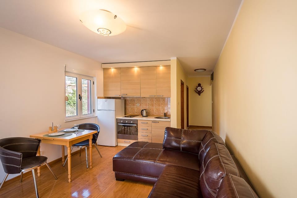 Kitchen or kitchenette, Living room