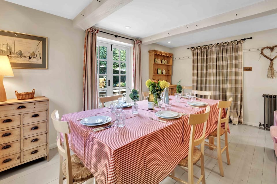Dining area, Garden view