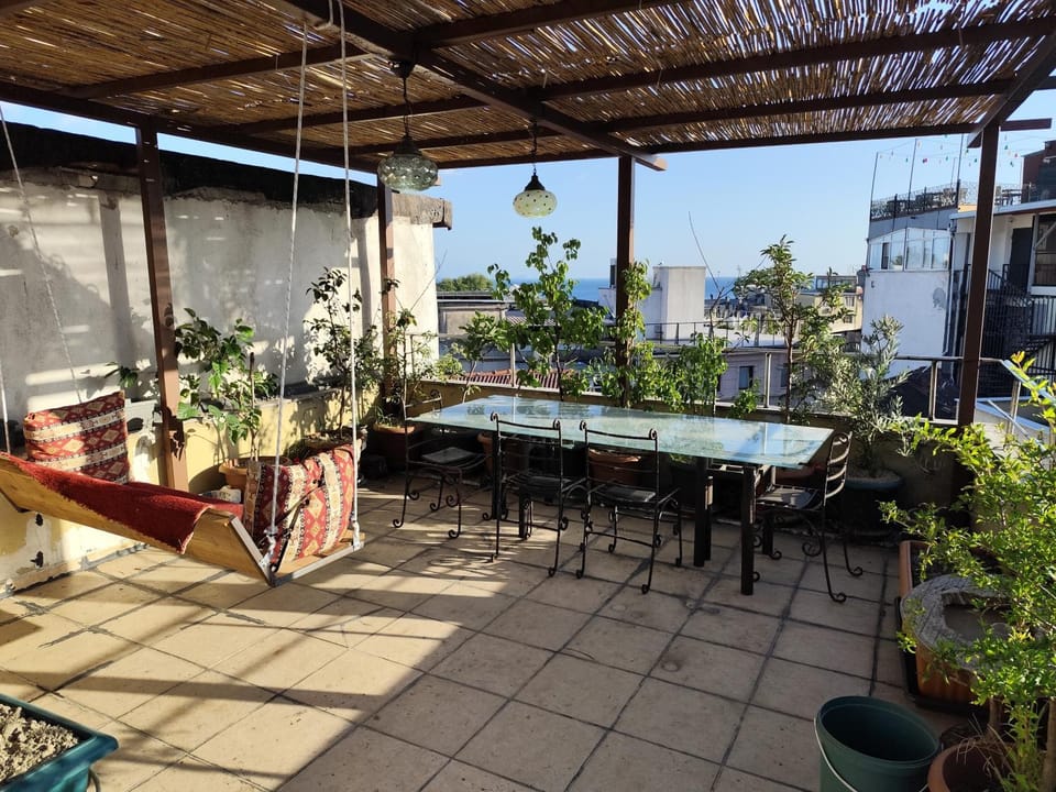View (from property/room), Balcony/Terrace, Sea view