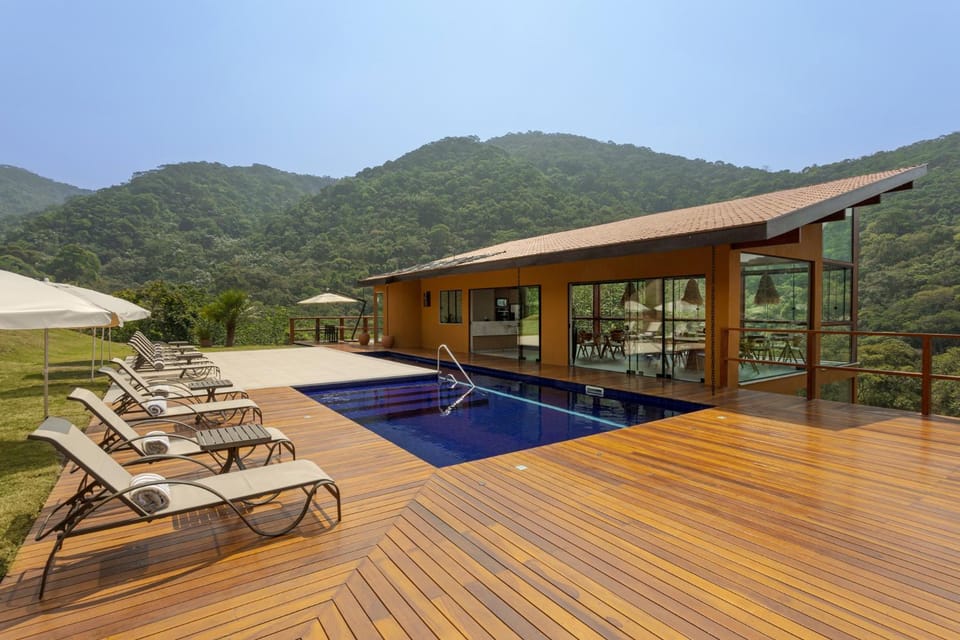 Day, Natural landscape, Mountain view, Swimming pool, Swimming pool, sunbed