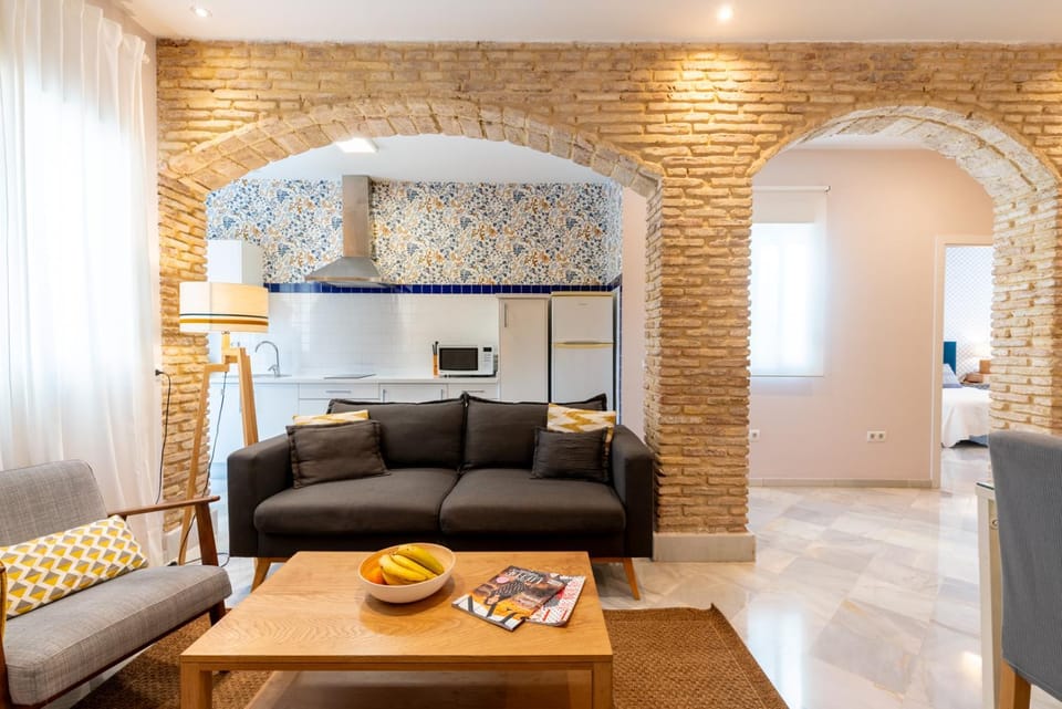 Kitchen or kitchenette, Living room