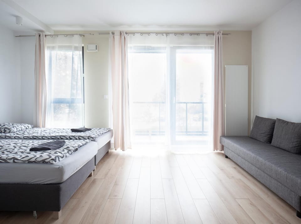 Bed, Living room, Photo of the whole room, Seating area, Bedroom