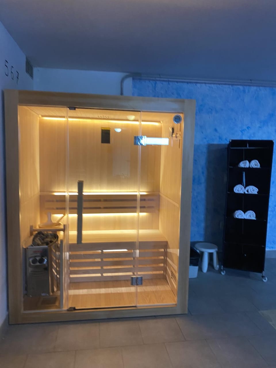 Sauna, Swimming pool