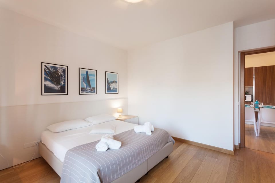 Property building, Living room, Bedroom