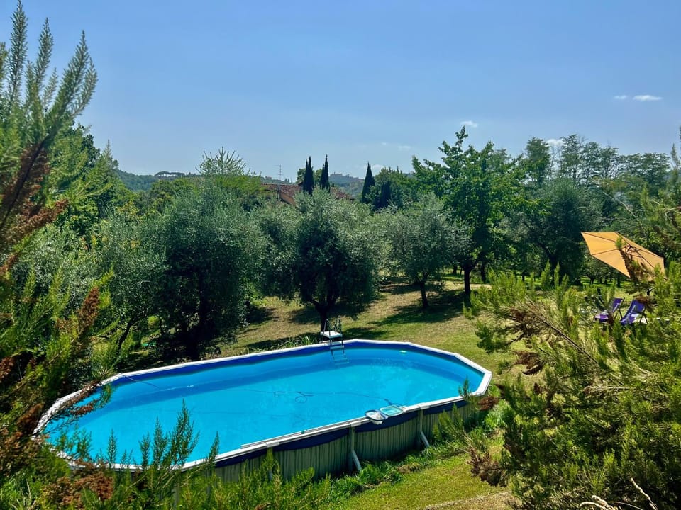 Day, Natural landscape, Mountain view, Pool view, Swimming pool, Swimming pool, sunbed