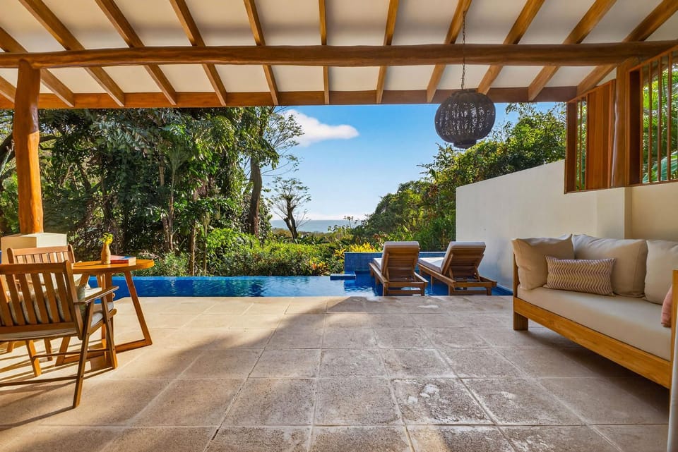Patio, Day, Balcony/Terrace, Pool view, sunbed