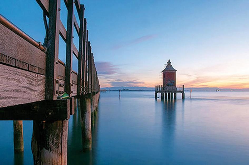 Nearby landmark, Natural landscape, Sunset