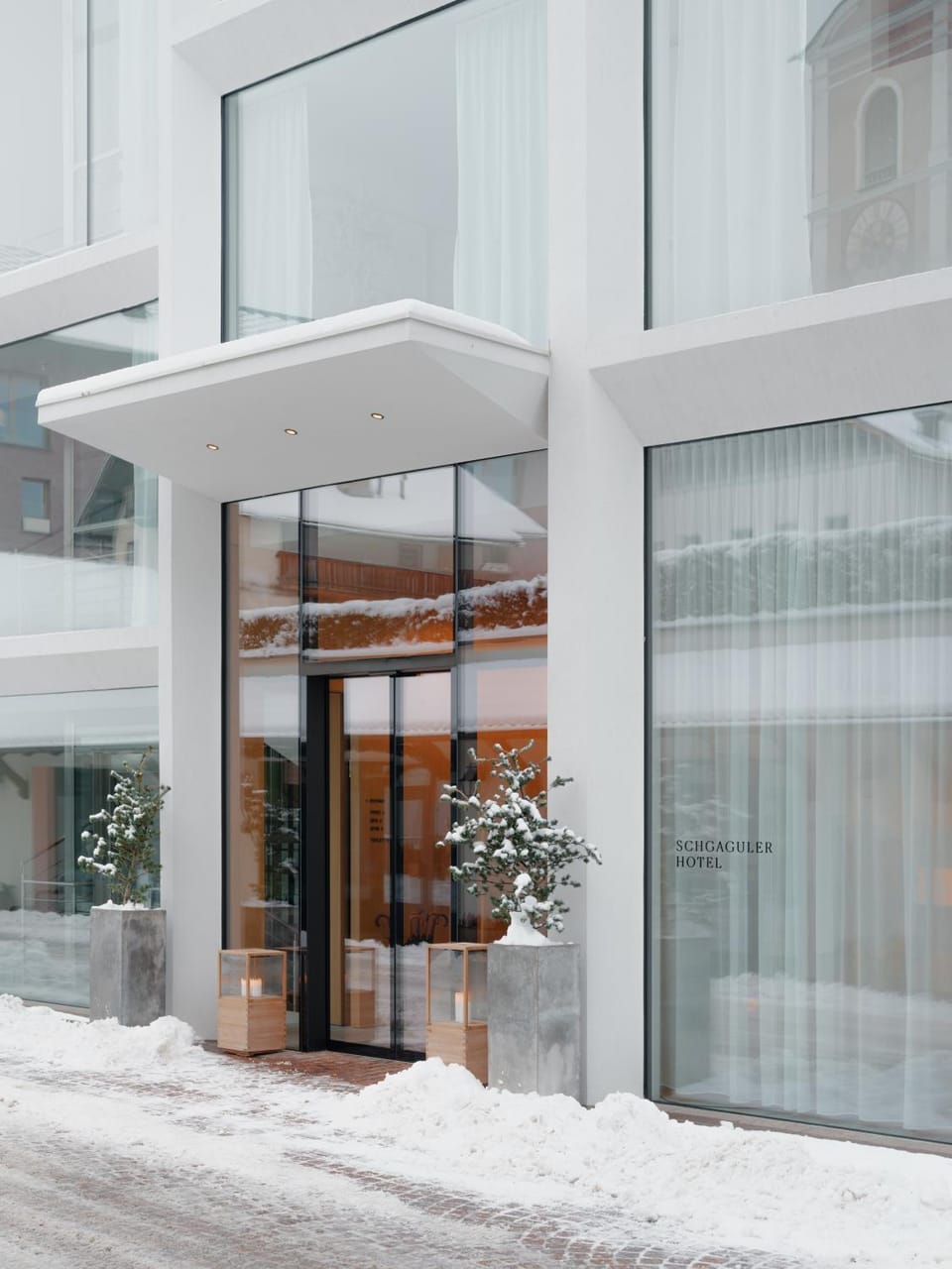 Property building, Winter