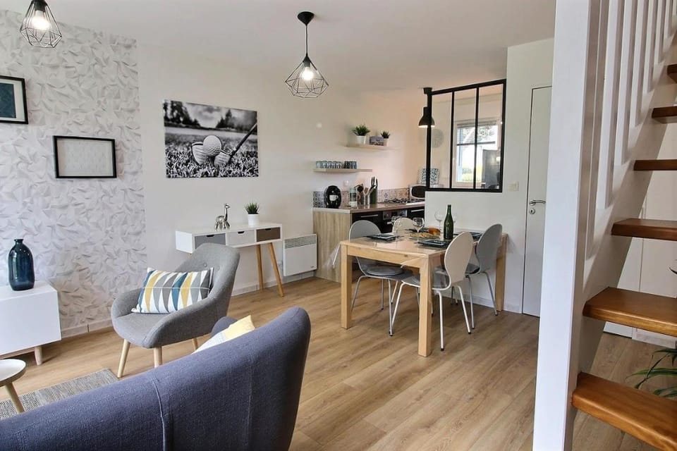 Gite - Le Green - Maison avec Terrasse dans parc avec piscine proche plages et Golf House in Brittany