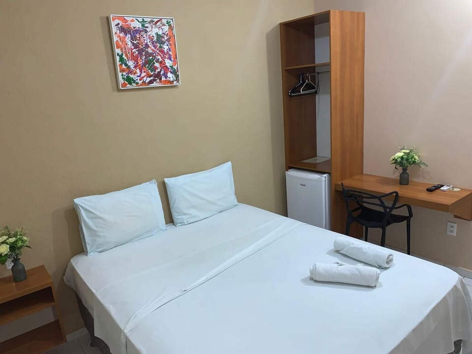 Bed, Photo of the whole room, Bedroom, towels, wardrobe