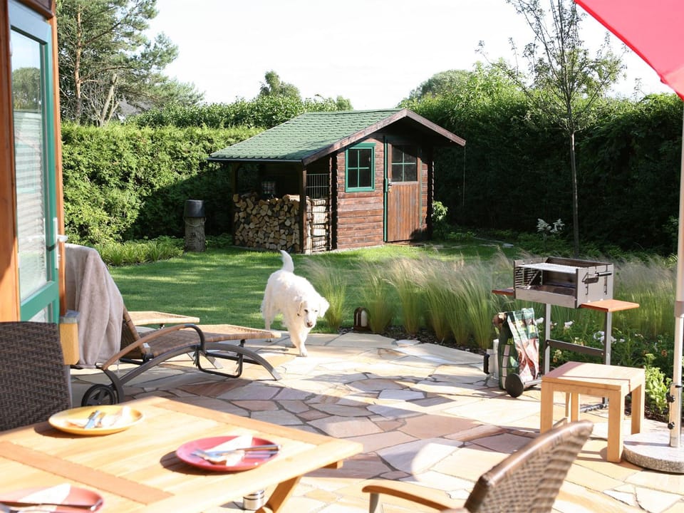 BBQ facilities, Garden, Balcony/Terrace