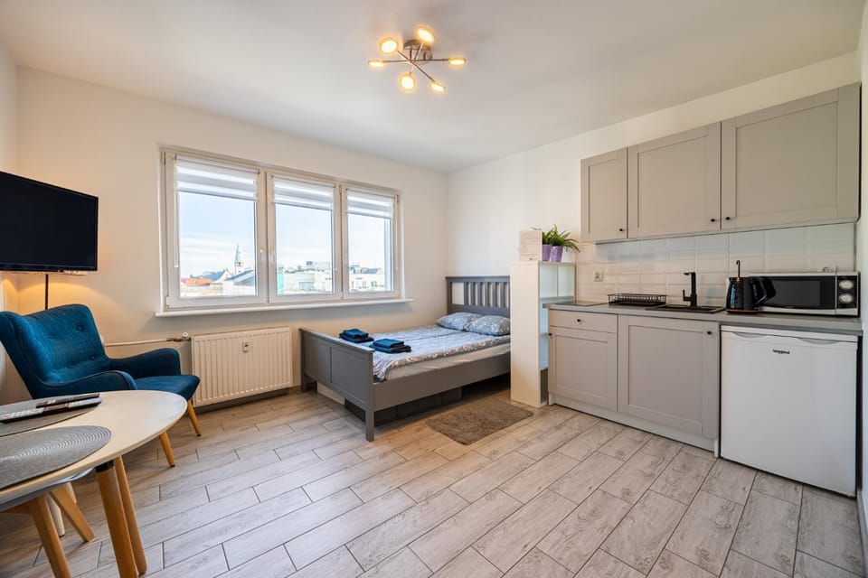 Apartament Szczecin Kobalt – Brama Portowa Apartment in Szczecin