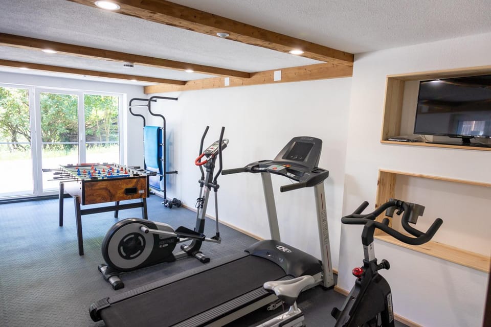 Fitness centre/facilities, Time of day