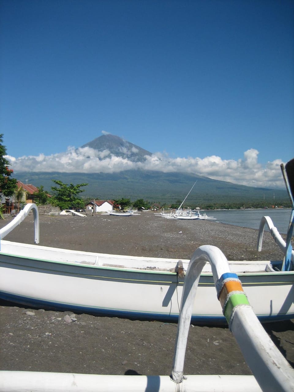 Beach, Mountain view