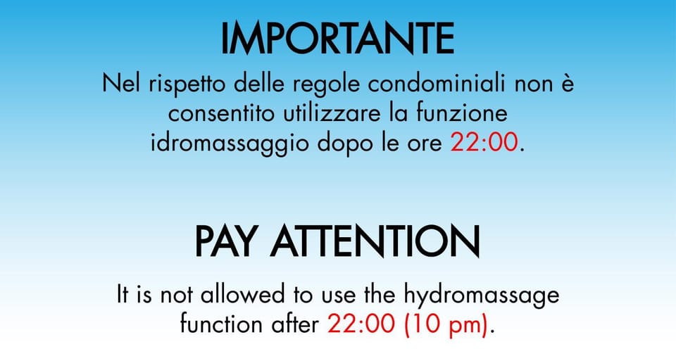 Hot Tub, Text overlay