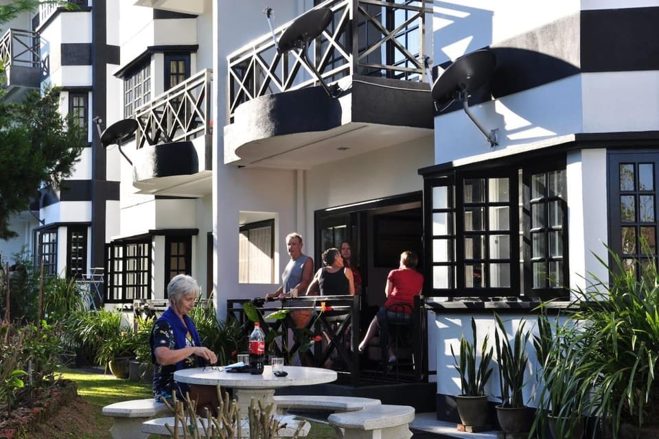 Patio, People, Garden