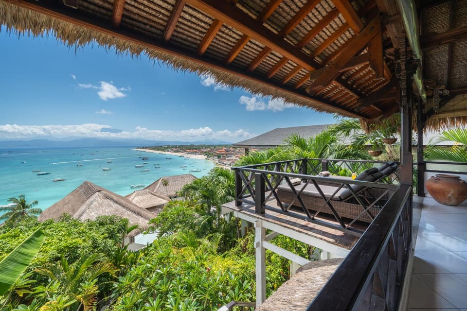 Nearby landmark, Day, Natural landscape, Balcony/Terrace, Beach, Mountain view, Sea view