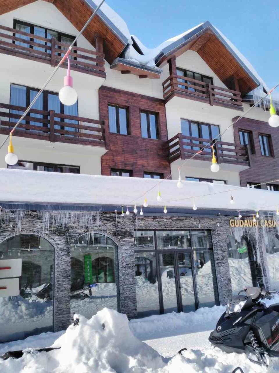 Property building, Facade/entrance, Winter, Casino