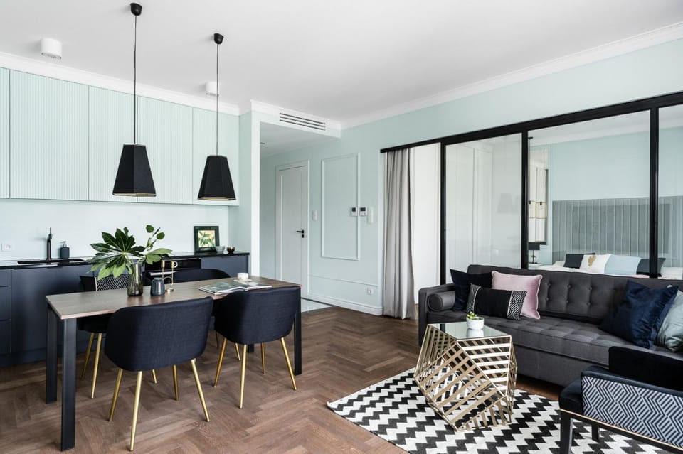 Living room, Seating area, Dining area