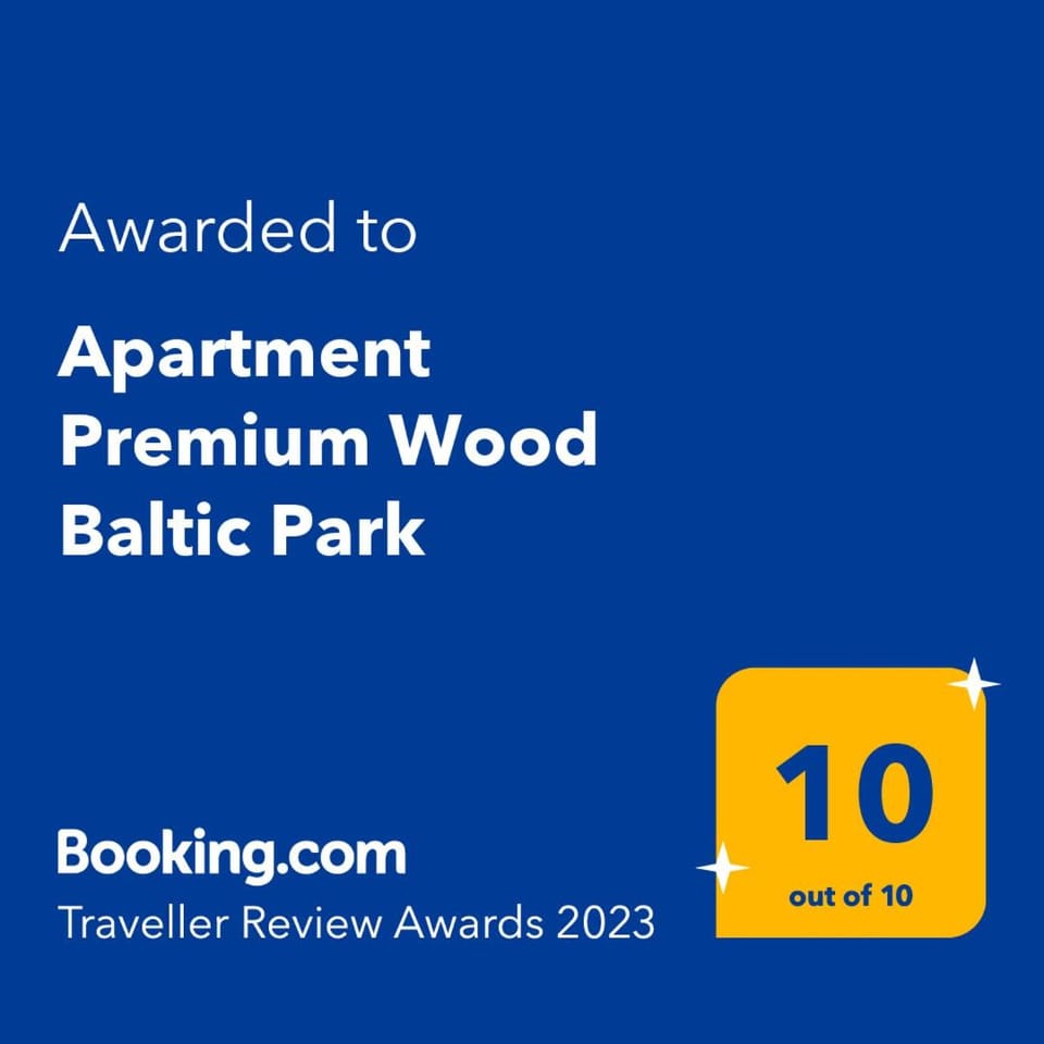 Apartment Premium Wood Baltic Park - 58m2, 3 pokoje Apartment in Pomeranian Voivodeship
