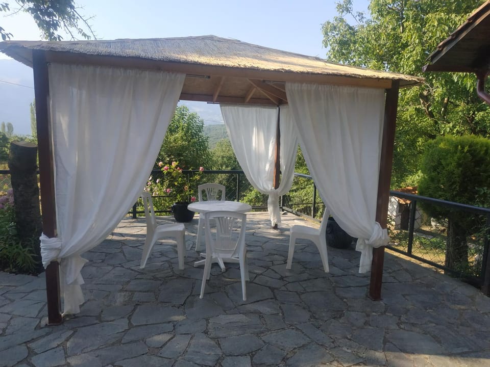 The Mouzakles Mansion House in North Macedonia