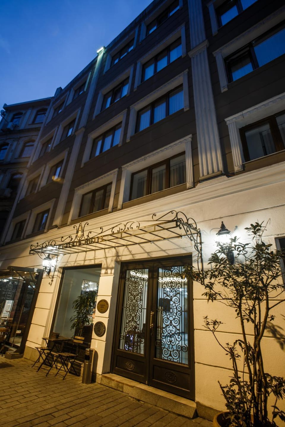 Property building, Night