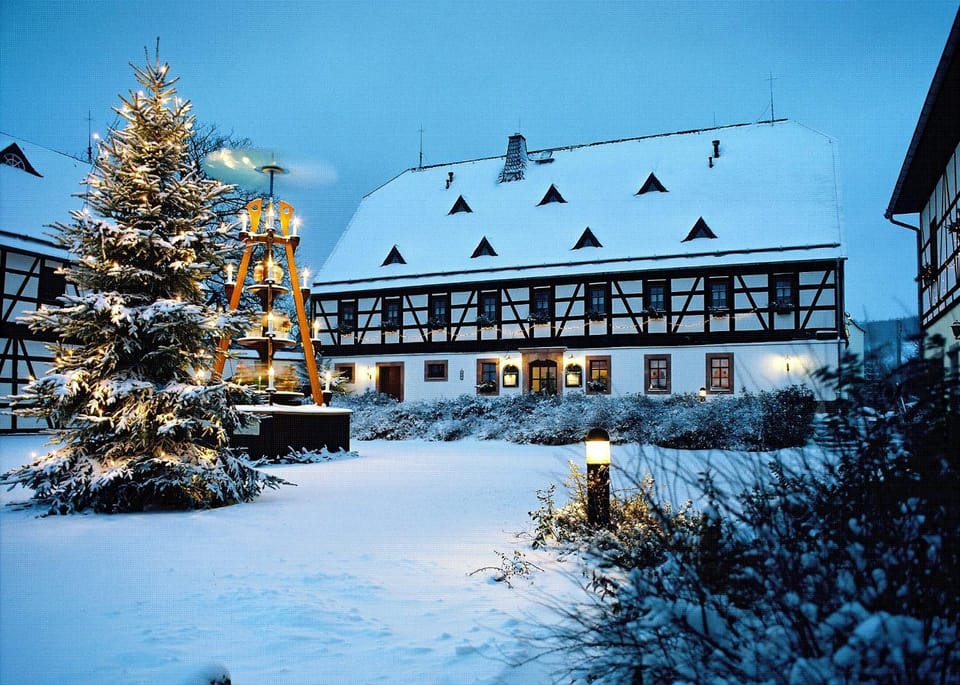 Property building, Winter