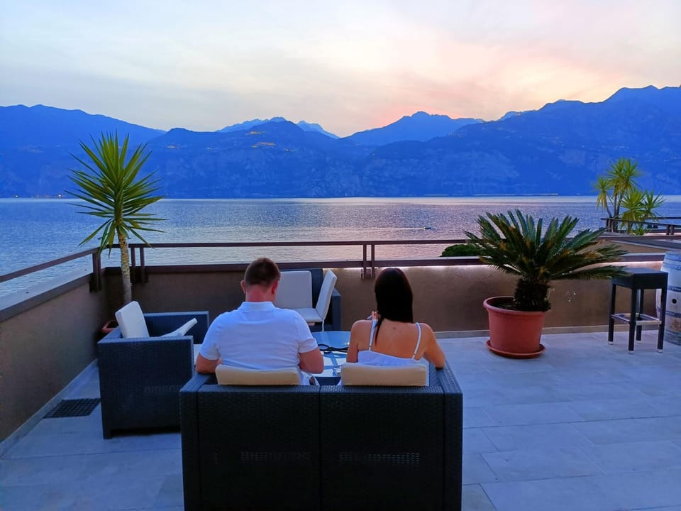 People, View (from property/room), Lake view, Mountain view