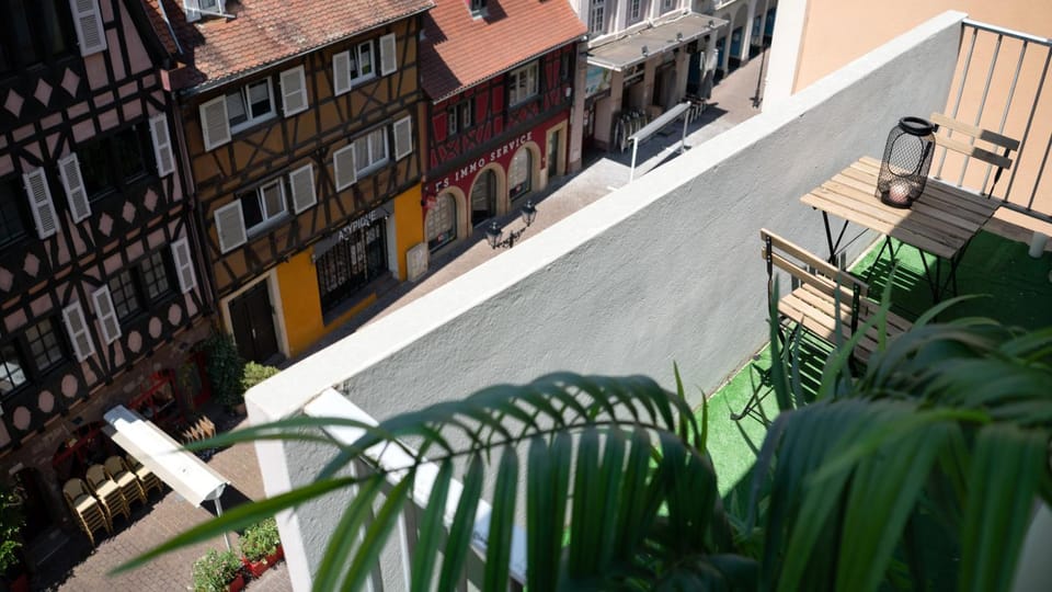 MAMA with mobile aircon, including free parking space at 300 meters Apartment in Colmar