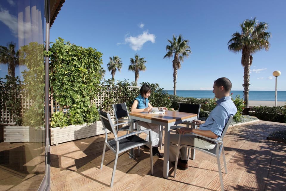 Patio, People